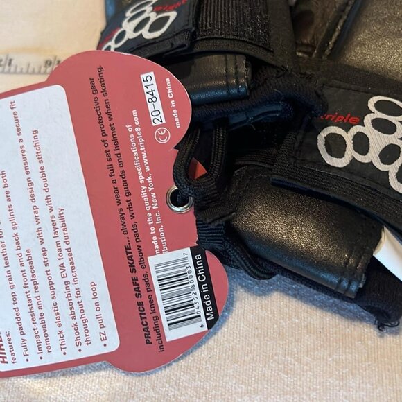 Triple Eight Gloves Hand Wrist Protection BMX Biker Skater Skateboard - Picture 3 of 8